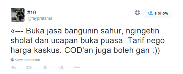 Meme jasa bangunin sahur © berbagai sumber Meme jasa bangunin sahur © berbagai sumber