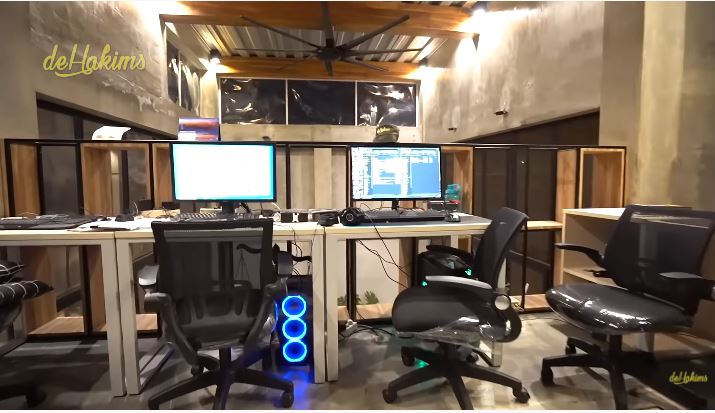 potret kantor irfan hakim usai renovasi © YouTube