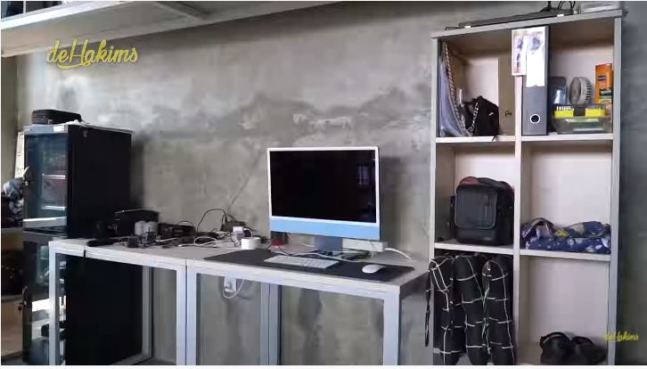 potret kantor irfan hakim usai renovasi © YouTube