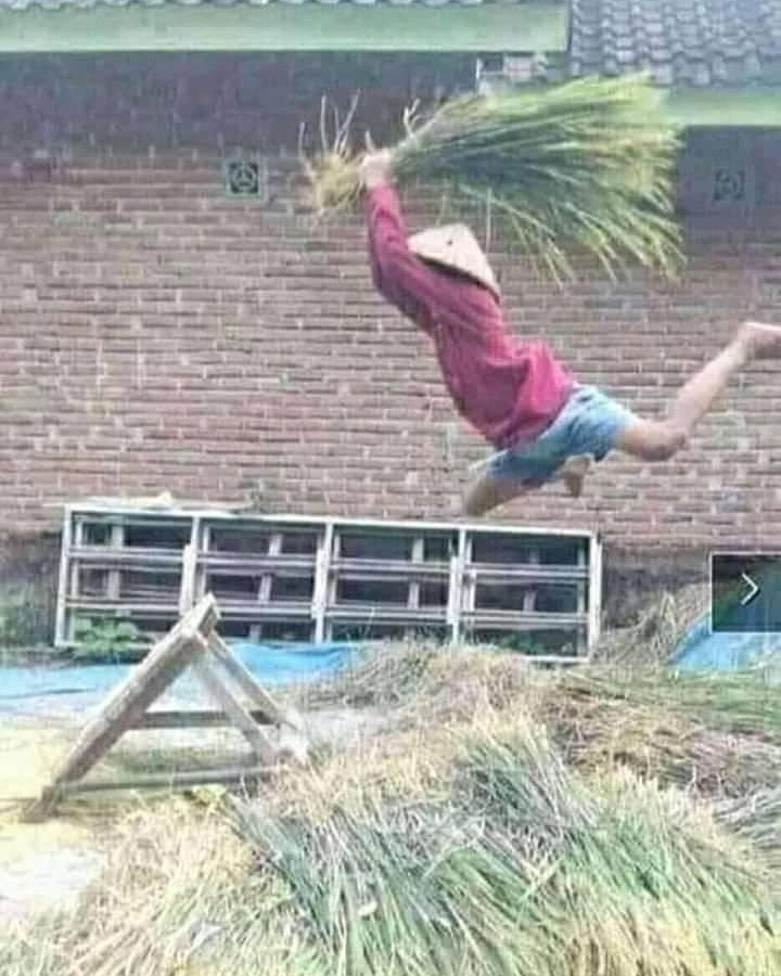 potret kocak terlalu semangat © berbagai sumber