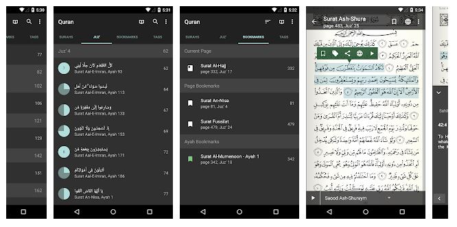 Alquran digital mudah digunakan di handphone © 2022 berbagai sumber Alquran digital mudah digunakan di handphone © 2022 berbagai sumber
