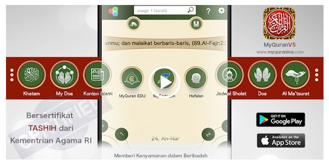 Alquran digital mudah digunakan di handphone © 2022 berbagai sumber Alquran digital mudah digunakan di handphone © 2022 berbagai sumber