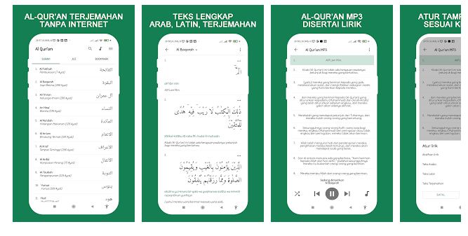 Alquran digital mudah digunakan di handphone © 2022 berbagai sumber Alquran digital mudah digunakan di handphone © 2022 berbagai sumber