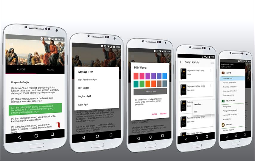 Alkitab digital yang mudah digunakan © 2022 berbagai sumber