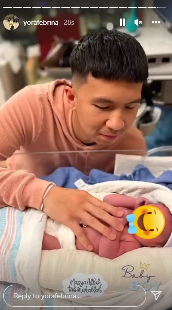 momen persalinan Nikita Willy © Instagram
