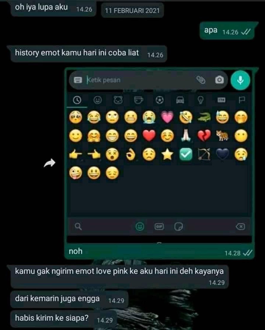 chat udah salah sangka aja nih © Instagram chat udah salah sangka aja nih © Instagram
