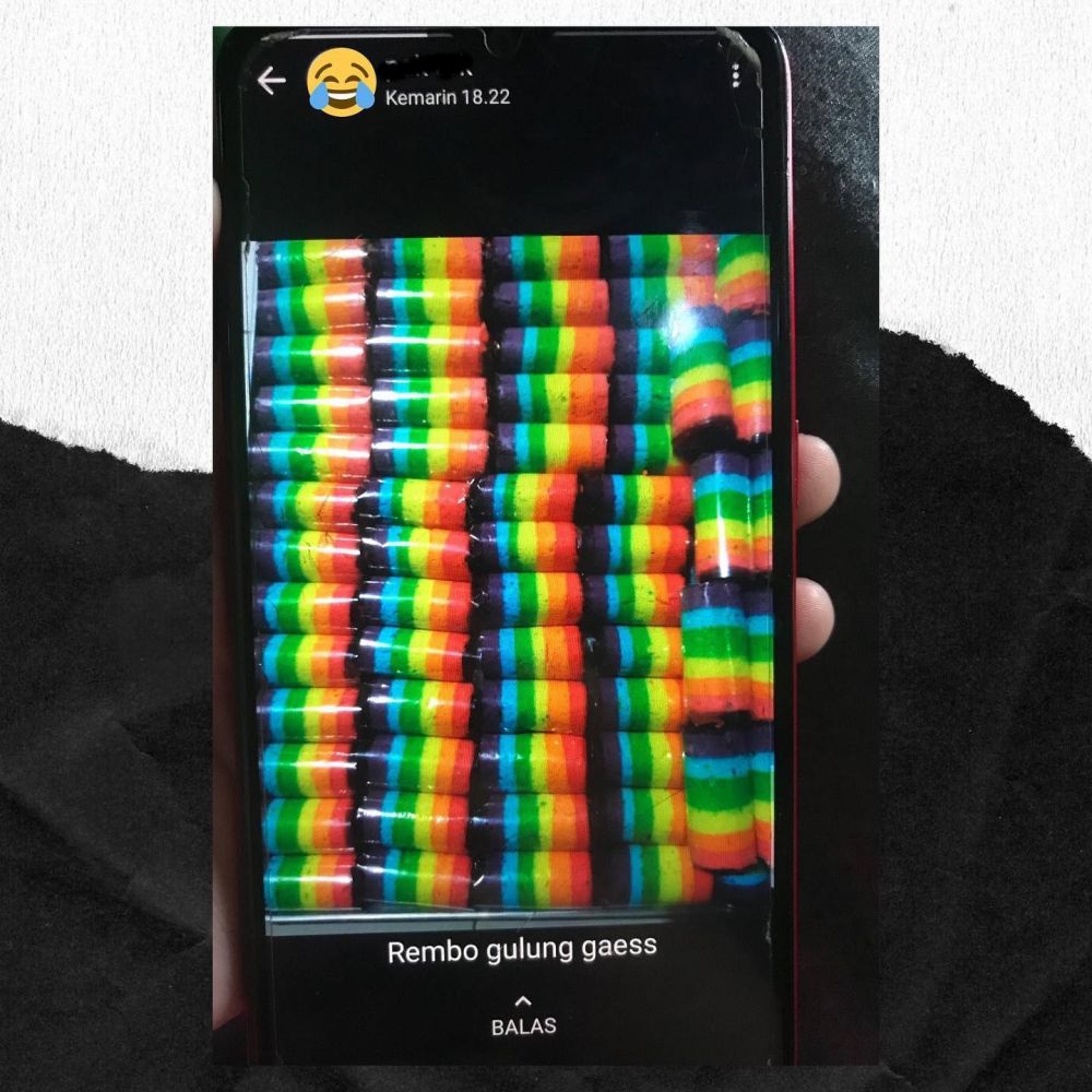 status jual makanan di WA kocak © Instagram