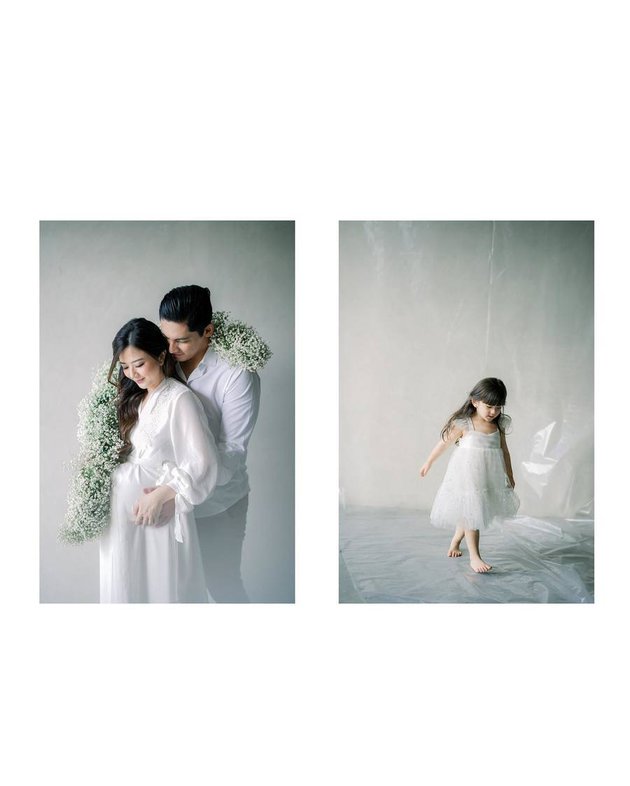 Gaya maternity shoot kehamilan anak kedua Franda © Instagram