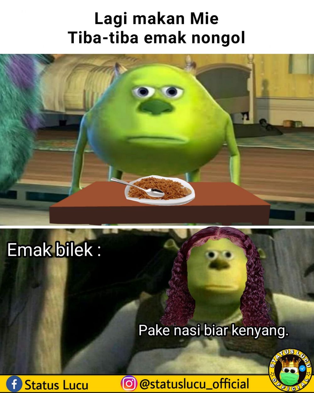 meme lucu tentang emak © Facebook meme lucu tentang emak © Facebook