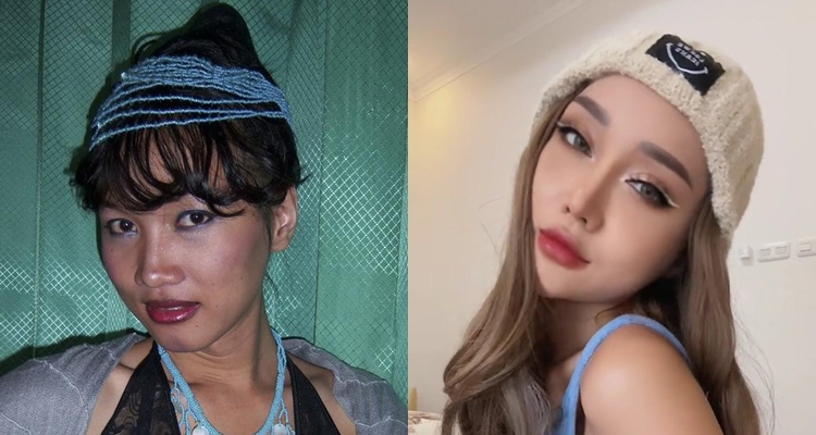 dulu dan kini Lucinta Luna usai oplas © berbagai sumber