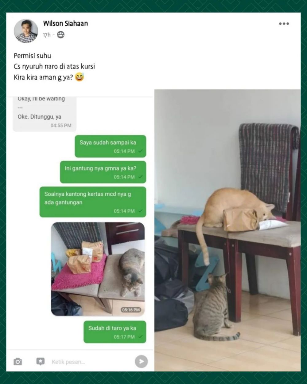 orderan ojek online bikin deg-degan © Instagram