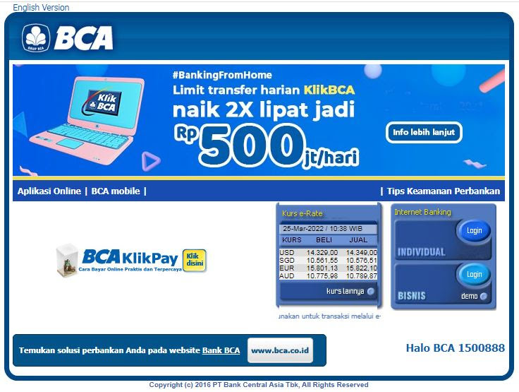 7 Cara transfer BCA lewat internet banking, bisa pakai KlikBCA