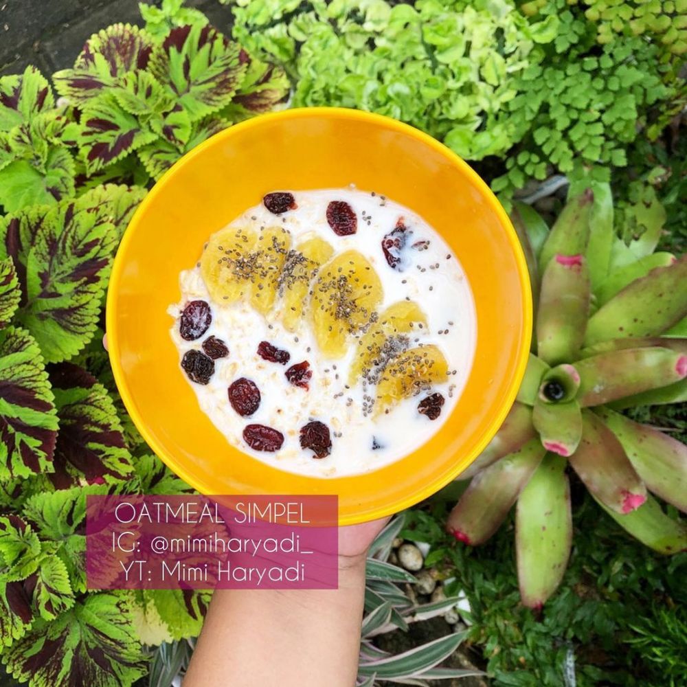 15 Resep menu sahur oatmeal, sehat, simpel, dan mengenyangkan