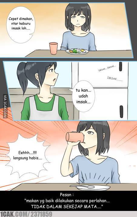 meme momen jelang imsak kocak © berbagai sumber