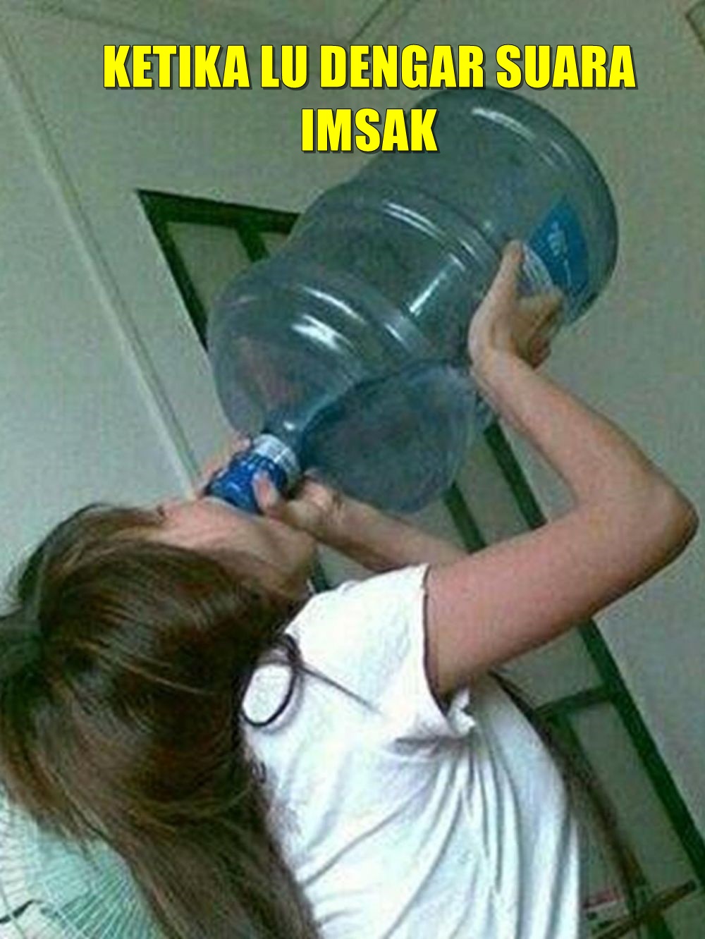 meme momen jelang imsak kocak © berbagai sumber