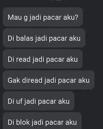 chat malah akhirnya merayu © Instagram