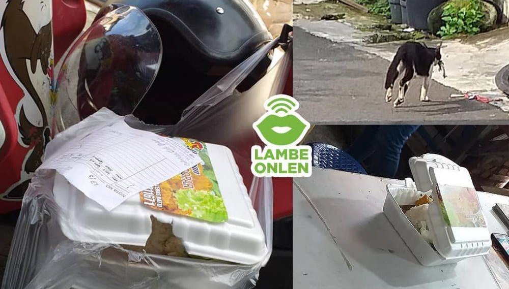 bawa makanan pakai motor apes pol © berbagai sumber