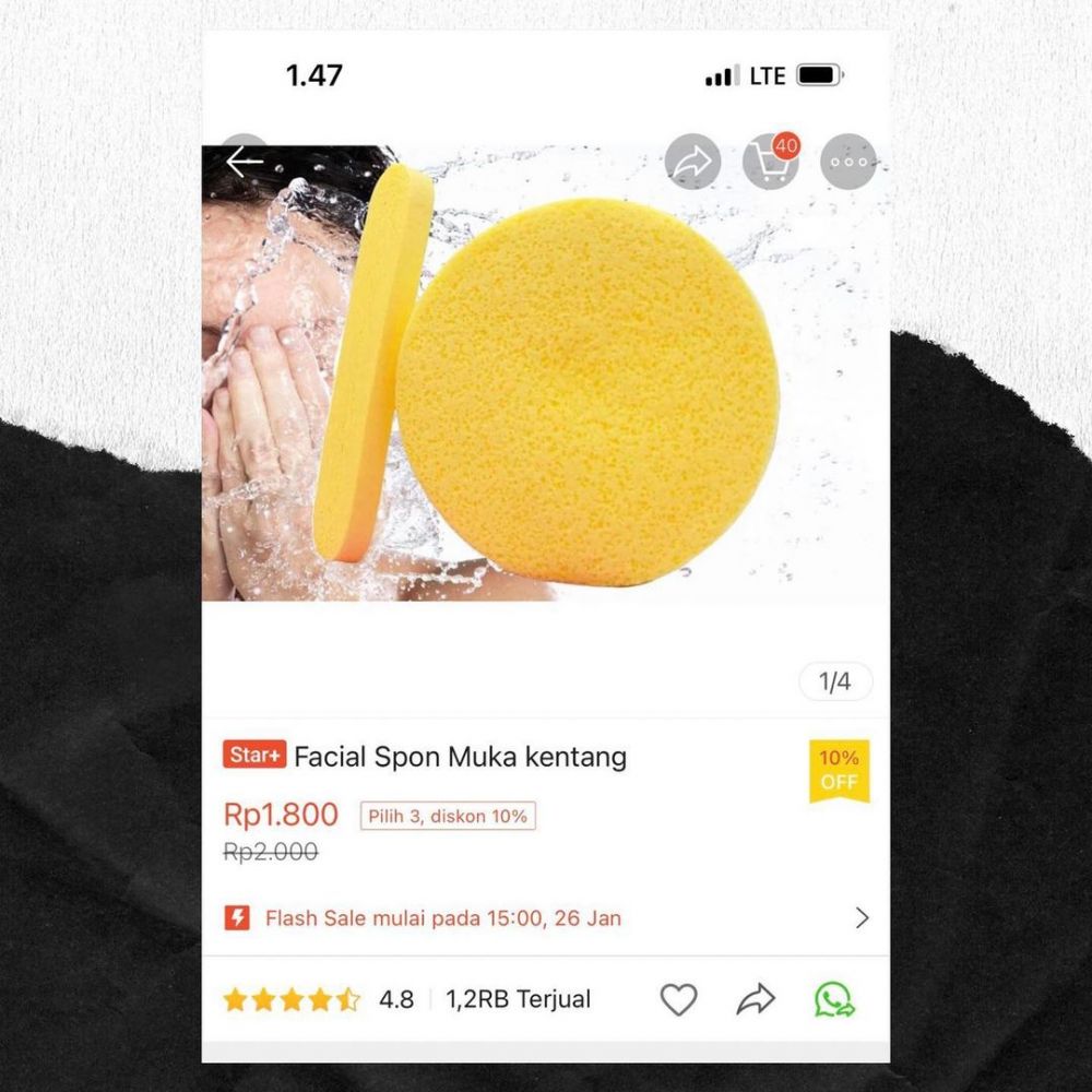 nama-nama barang olshop lucu abis © Instagram