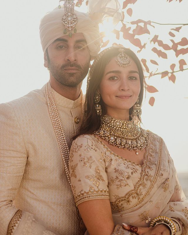 Momen pernikahan Ranbir Kapoor dan Alia Bhatt © berbagai sumber