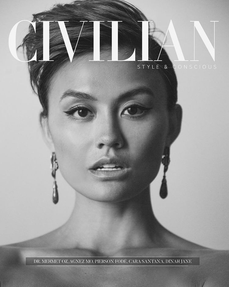 Agnez Mo jadi model cover majalah internasional © berbagai sumber