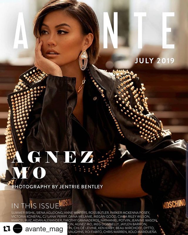 Agnez Mo jadi model cover majalah internasional © berbagai sumber