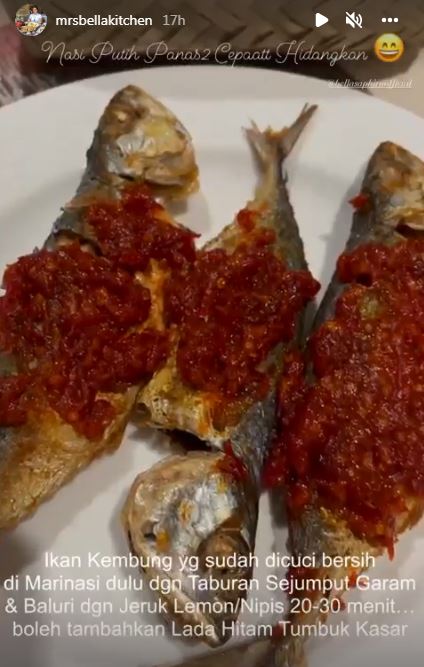 11 Kreasi lauk ala Bella Saphira, praktis dan menggugah selera