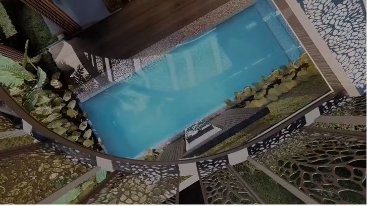 potret desain dalaman rumah ayu ting ting © YouTube