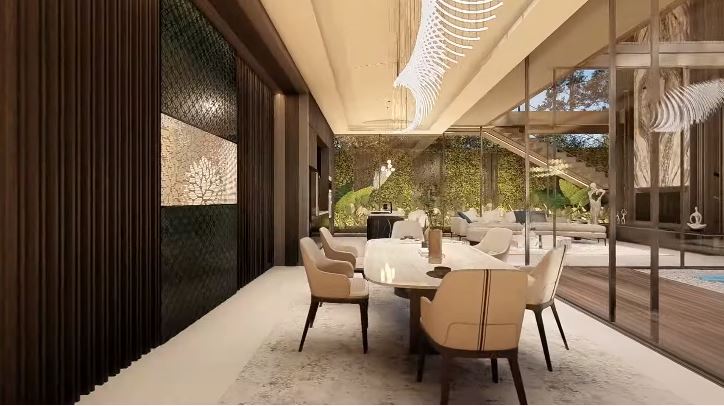 potret desain dalaman rumah ayu ting ting © YouTube