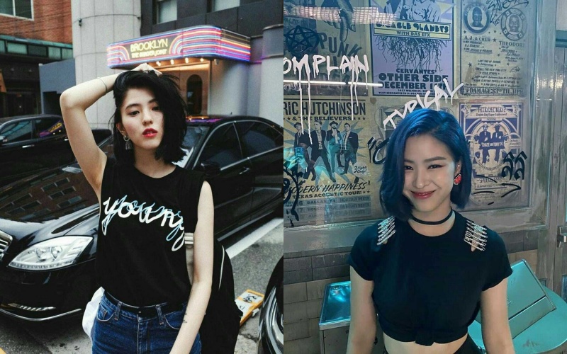 Beda gaya Han So-hee dan Ryujin ITZY © berbagai sumber