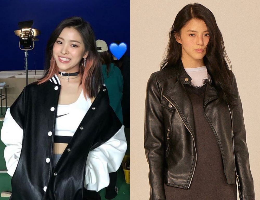 Beda gaya Han So-hee dan Ryujin ITZY © berbagai sumber