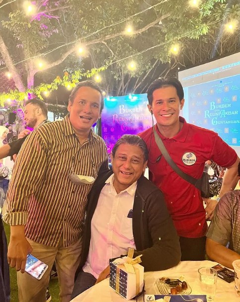 Momen reuni akbar artis senior Genta Buana © Instagram Momen reuni akbar artis senior Genta Buana © Instagram