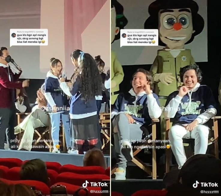 pertemuan Aliando dan Prilly Latuconsina Berbagai sumber