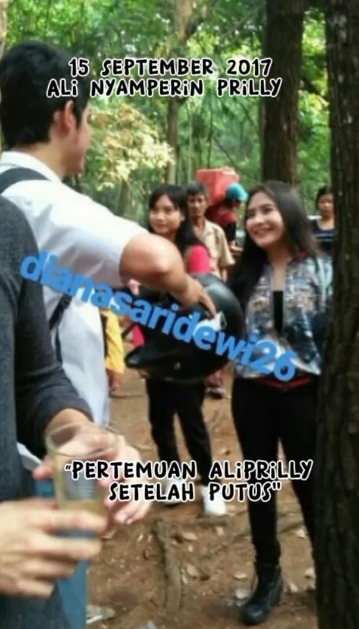 pertemuan Aliando dan Prilly Latuconsina Berbagai sumber