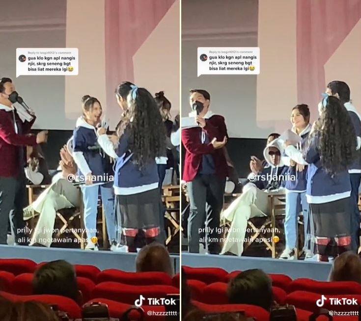 pertemuan Aliando dan Prilly Latuconsina Berbagai sumber