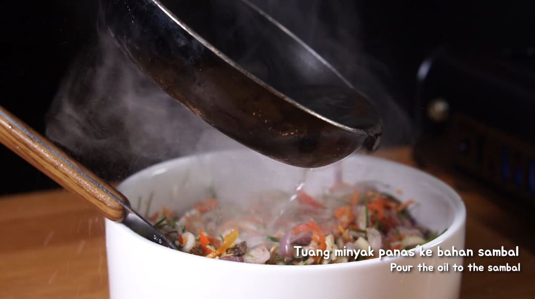 Ayam Popcorn Sambal Matah