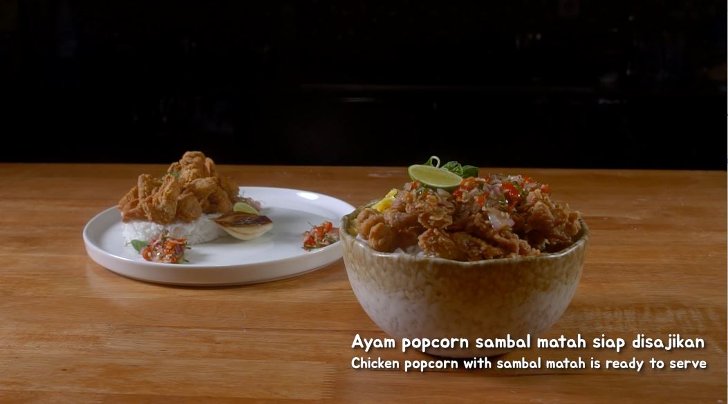 Ayam Popcorn Sambal Matah
