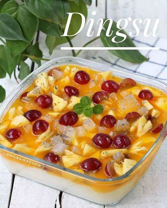 17 Resep puding buah susu untuk buka puasa, enak, kenyal, dan praktis