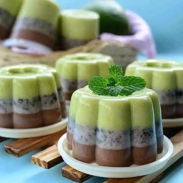 17 Resep puding buah susu untuk buka puasa, enak, kenyal, dan praktis