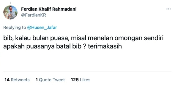 status lucu batal puasa © berbagai sumber