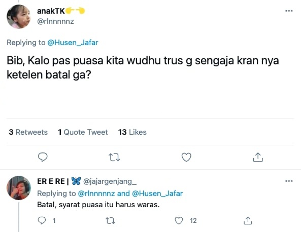 status lucu batal puasa © berbagai sumber