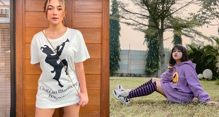 beda gaya Marion Jola dan Brisia Jodie © berbagai sumber