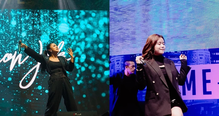 beda gaya Marion Jola dan Brisia Jodie © berbagai sumber beda gaya Marion Jola dan Brisia Jodie © berbagai sumber