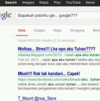 11 Pertanyaan nyeleneh di pencarian Google ini bikin geleng kepala