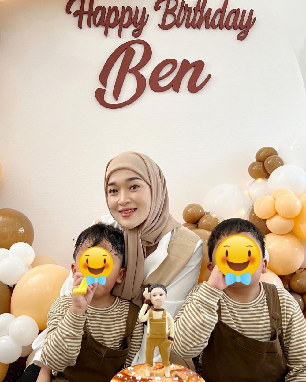 Ririe Fairus rayakan ultah anak bareng Ayus © Instagram