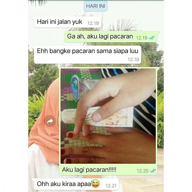 balasan chat bikin kesal dan bingung © Instagram
