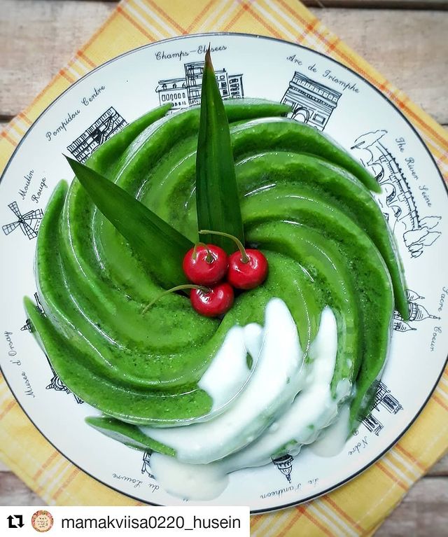 13 Cara membuat puding pandan untuk takjil, wangi dan lembut