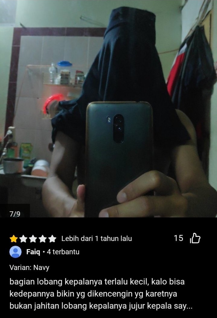 review dengan foto © Twitter