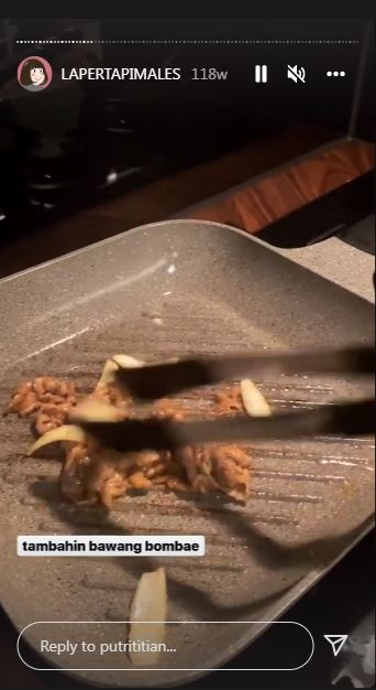 11 Masakan serba tumis ala Putri Titian, simpel dan mudah ditiru