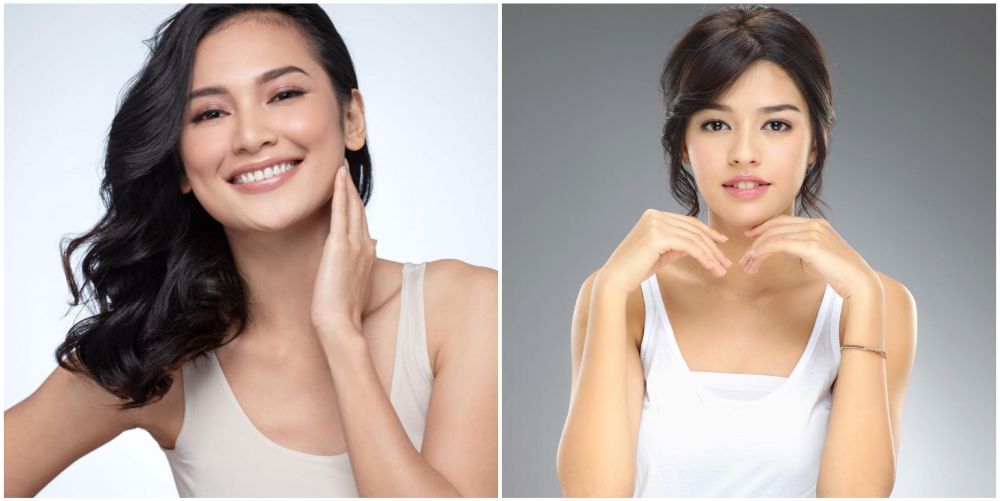 beda gaya indah permatasari dan susan sameh © instagram beda gaya indah permatasari dan susan sameh © instagram