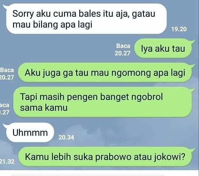 udah nggak ada topik pembicaraan © berbagai sumber